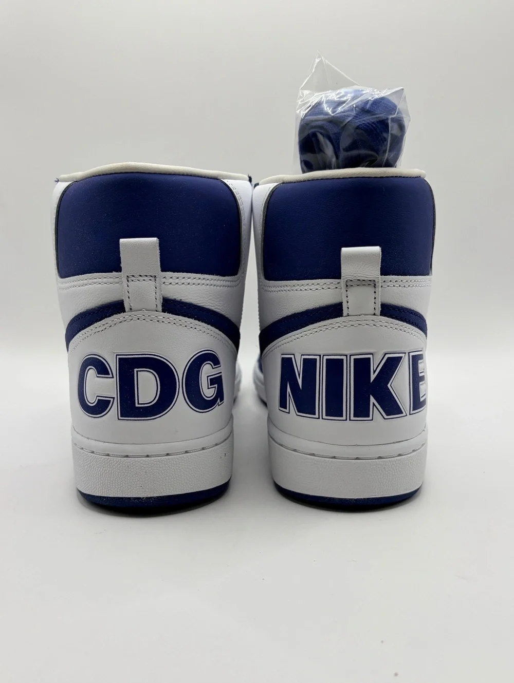 Comme des Garçons Homme Plus x Nike Terminator High sneakers in blue 9 Mens